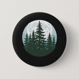 Bäume Naturwald Silhouette Button