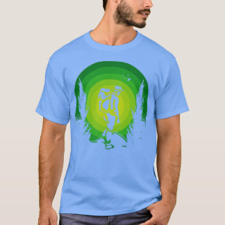 Bäume Naturwandern im Freien Wandern T-Shirt