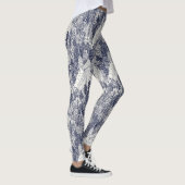 Bäume NC-blaue Leggings (Rechts)