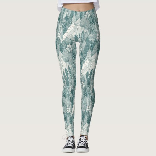 Bäume NC Jade Leggings (Vorderseite)