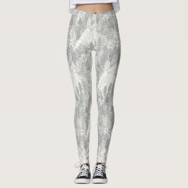 Bäume NC Silberne Leggings