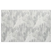 Bäume NC Silver Stoff (Fat Quarter (45,7 x 55,9 cm))