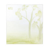 Bäume Notizblock (Vorderseite)