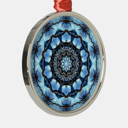 BÄUME ORNAMENT AUS METALL (Rechts)