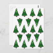 Bäume Postkarte (Vorne/Hinten)