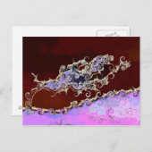 BÄUME POSTKARTE (Vorne/Hinten)