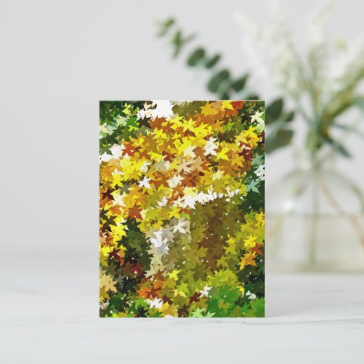 BÄUME POSTKARTE (Stehend Vorderseite)