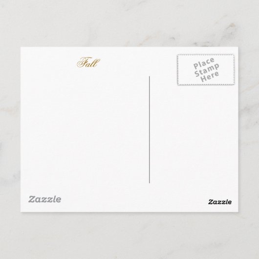 BÄUME POSTKARTE (Rückseite)