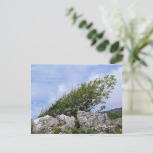 BÄUME POSTKARTE (Stehend Vorderseite)