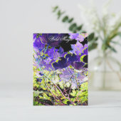 BÄUME POSTKARTE (Stehend Vorderseite)