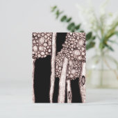 Bäume Postkarte (Stehend Vorderseite)