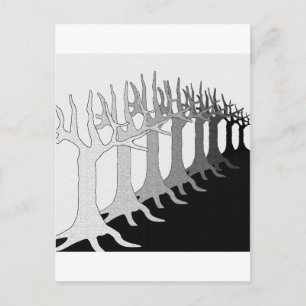 Bäume Postkarte
