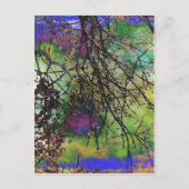 Bäume Postkarte (Vorderseite)