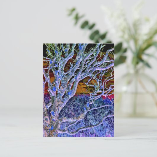 BÄUME POSTKARTE (Stehend Vorderseite)