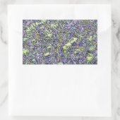 BÄUME RECHTECKIGER AUFKLEBER (Tasche)