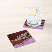 BÄUME RECHTECKIGER PAPPUNTERSETZER (Vor Ort)