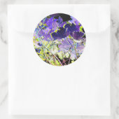 BÄUME RUNDER AUFKLEBER (Tasche)