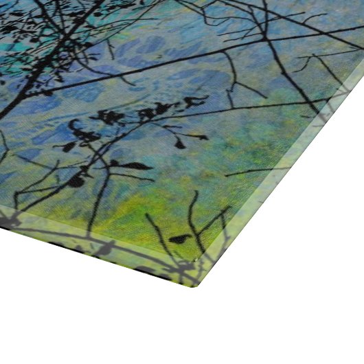 Bäume Schneidebrett (Ecke)