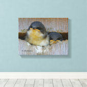 Bäume schwänzen Blick auf die große Welt Leinwanddruck (Insitu (Holzboden))