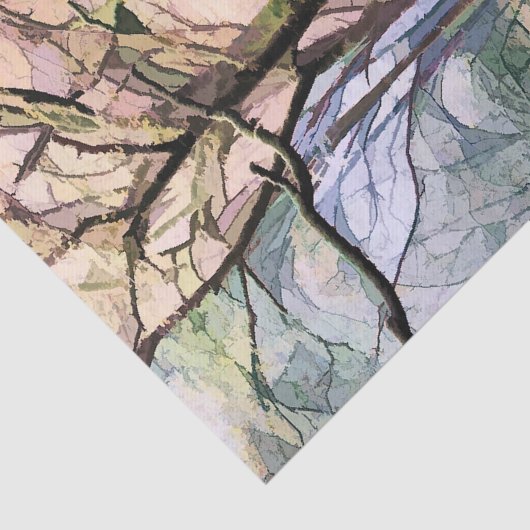 BÄUME SEIDENPAPIER (Ausschnitt)