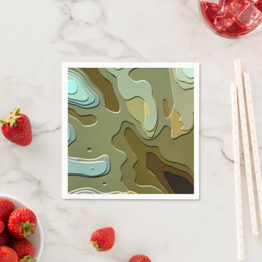 BÄUME SERVIETTE (Beispiel)