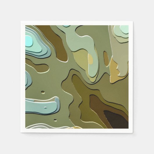 BÄUME SERVIETTE (Vorderseite)