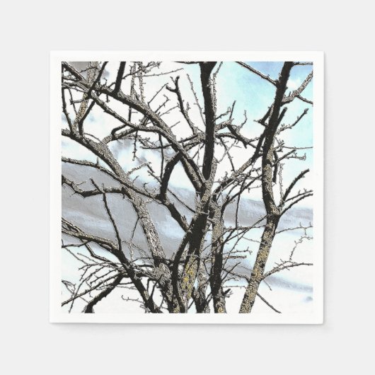 BÄUME SERVIETTE (Vorderseite)