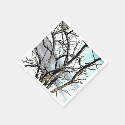 BÄUME SERVIETTE (Ecke)