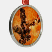 BÄUME SILBERNES ORNAMENT (Rechts)