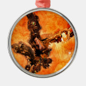 BÄUME SILBERNES ORNAMENT (Vorne)