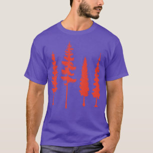 Bäume Silhouette 6 T-Shirt