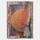 Bäume sind Gedichte, die die Erde über den Himmel  Decke (Vorderseite Vertikal)