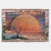 Bäume sind Gedichte, die die Erde über den Himmel  Decke (Vorderseite)