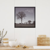 Bäume sind Gedichte Poster (Küche)