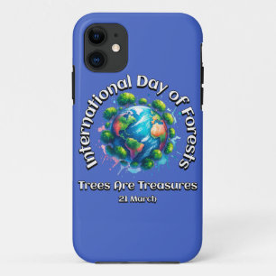 Bäume sind Schätze. Internationaler Tag der Wälder Case-Mate iPhone Hülle