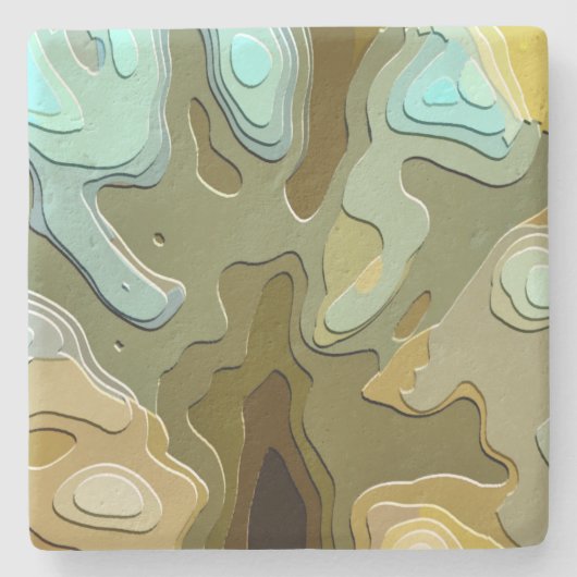 BÄUME STEINUNTERSETZER (Vorderseite)