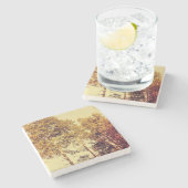 Bäume Steinuntersetzer (Seitenansicht)