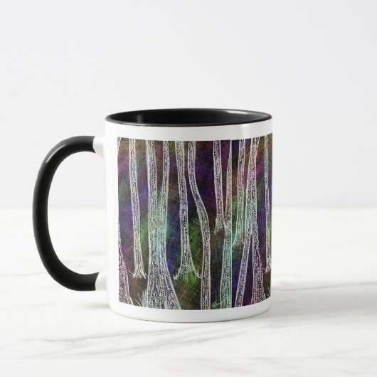 Bäume Tasse Birkenbecher Kaffee (Links)