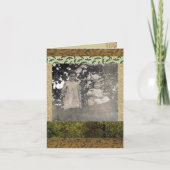 Bäume u. Blätter Karte (Vorderseite)