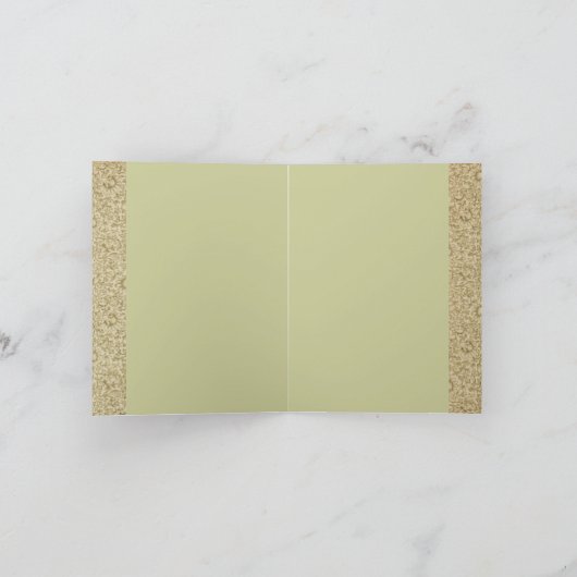 Bäume u. Blätter Karte (Innenseite)