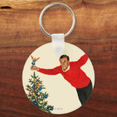 Bäume überwinden schlüsselanhänger (Vorderseite)