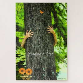 Bäume umarmen - Landleben Puzzle