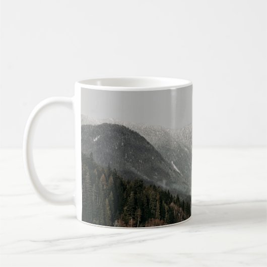BÄUME UND BERGE KAFFEETASSE (Links)