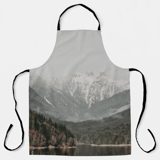 BÄUME UND BERGE SCHÜRZE (Vorderseite)