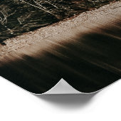BÄUME- UND BERGSZENE POSTER (Ecke)