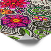 Bäume und Blume Poster (Ecke)