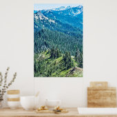 Bäume und Brücken Poster (Küche)