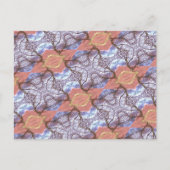 BÄUME UND FELDER POSTKARTE (Vorderseite)