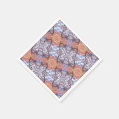 BÄUME UND FELDER SERVIETTE (Ecke)