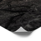Bäume und Geist Poster (Ecke)
